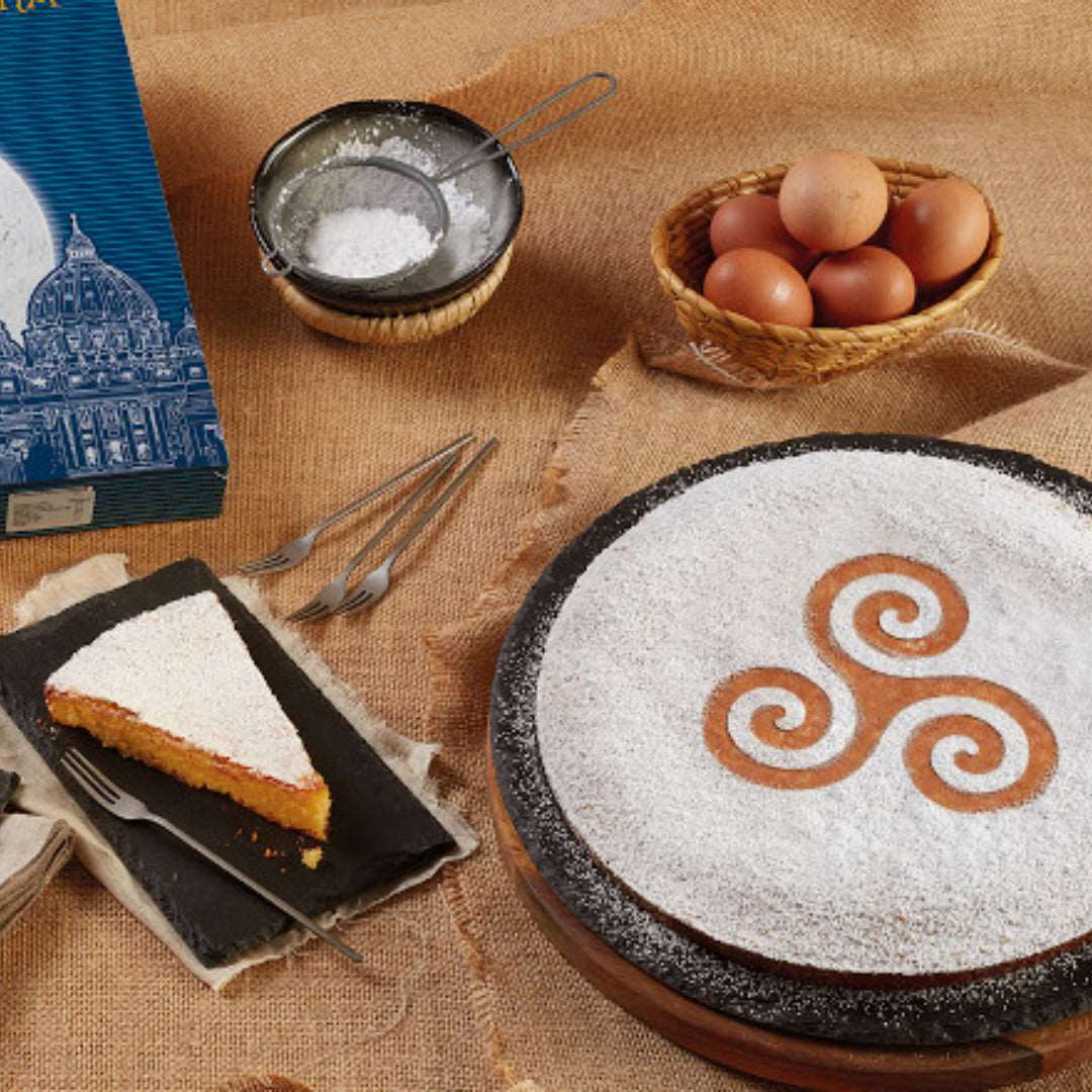 Galician almond cake