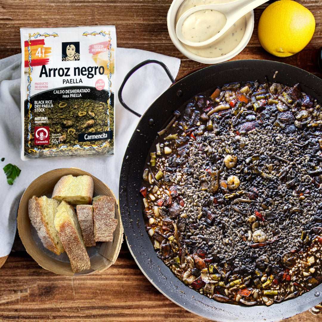 Dehydrated Broth for Black Paella