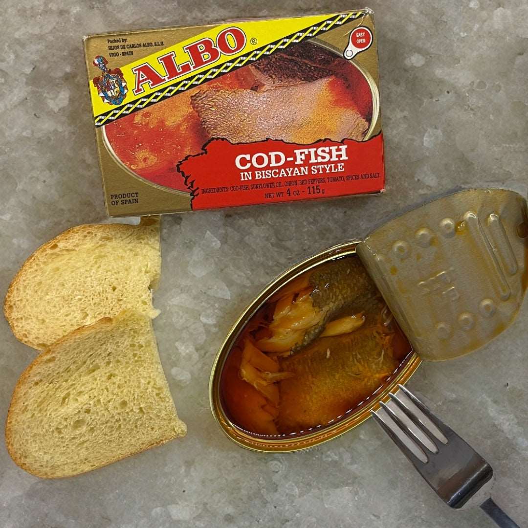 Cod in Biscayan Sauce by Conservas Albo