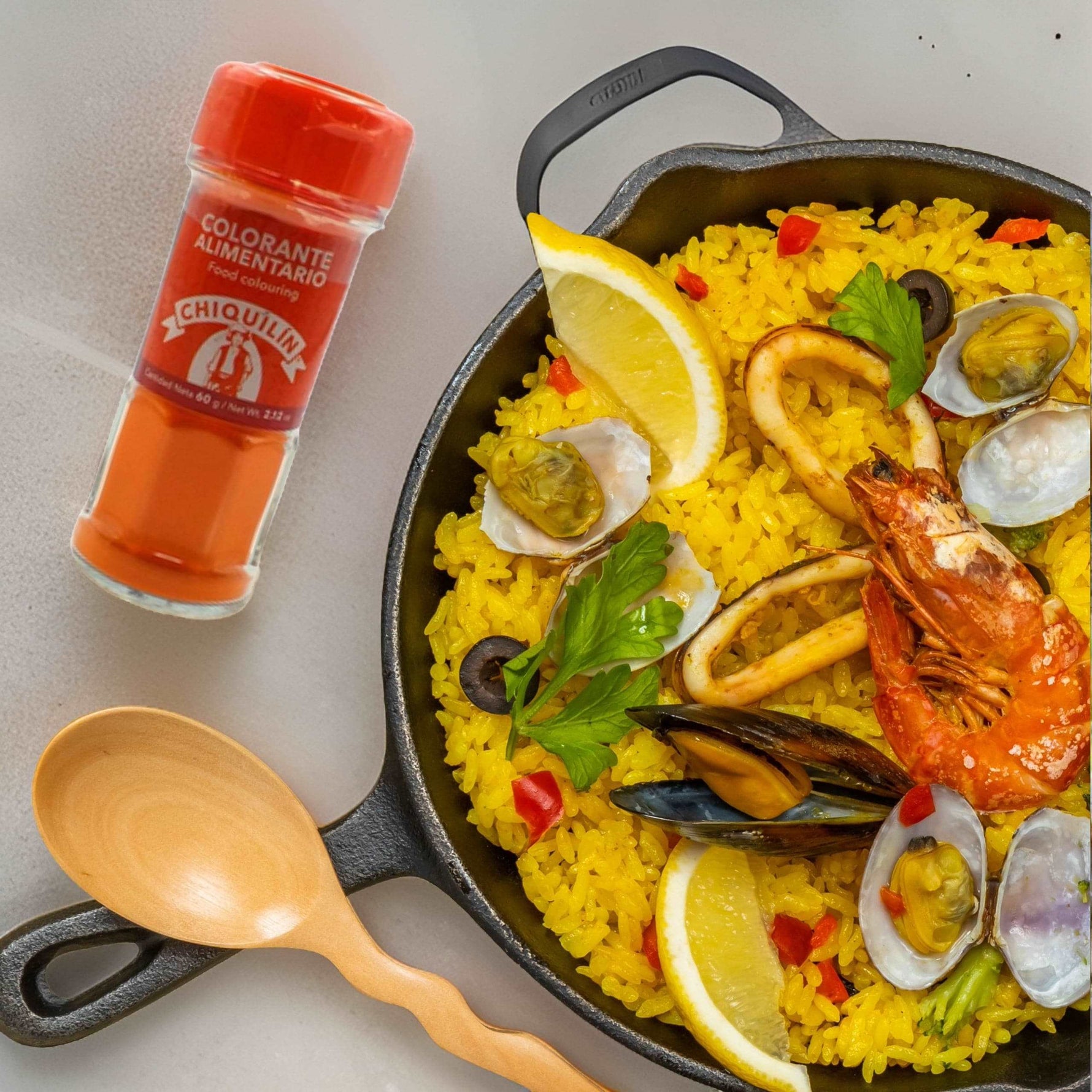 Food Coloring for Paella and Broths