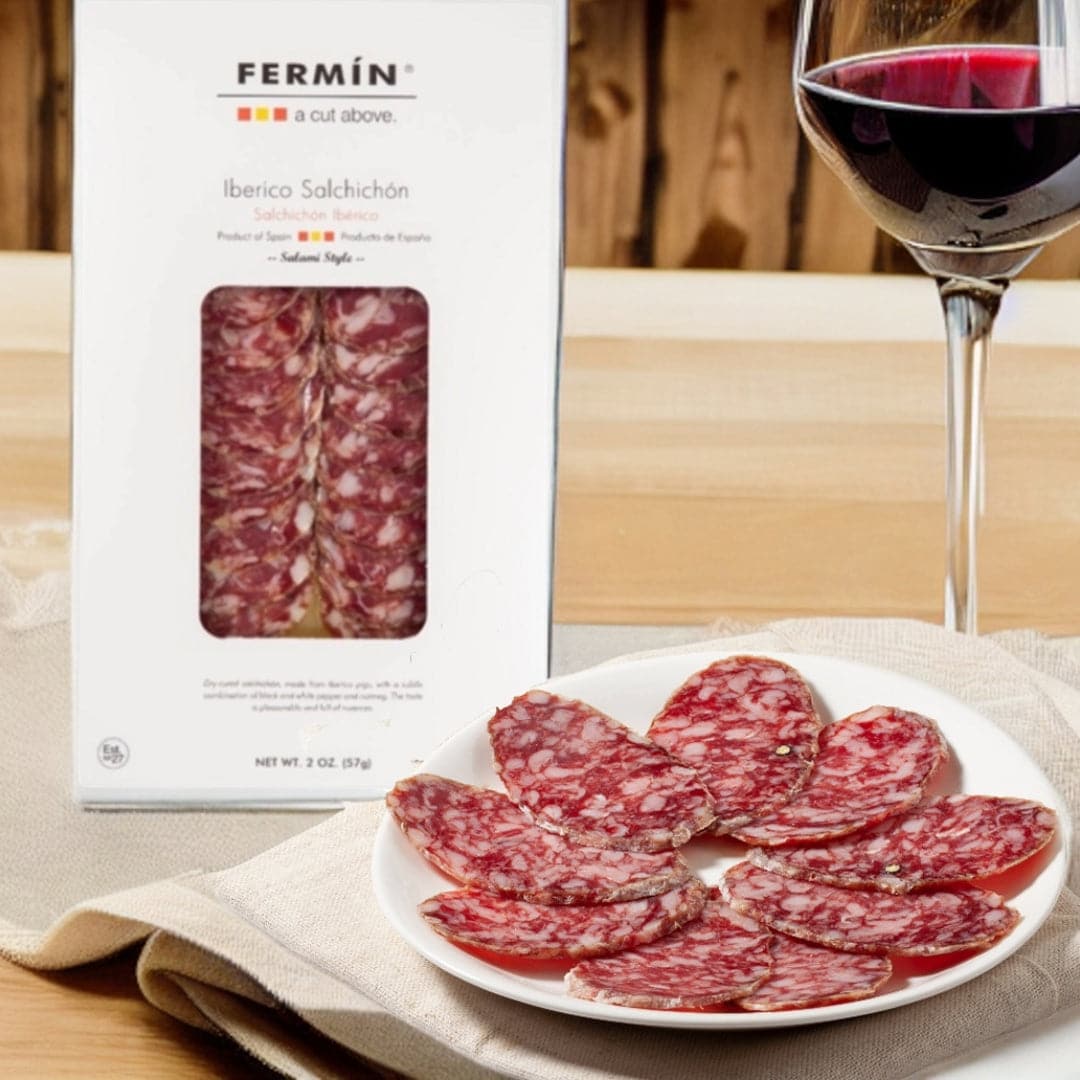 Salchichón Ibérico Sliced by Fermín