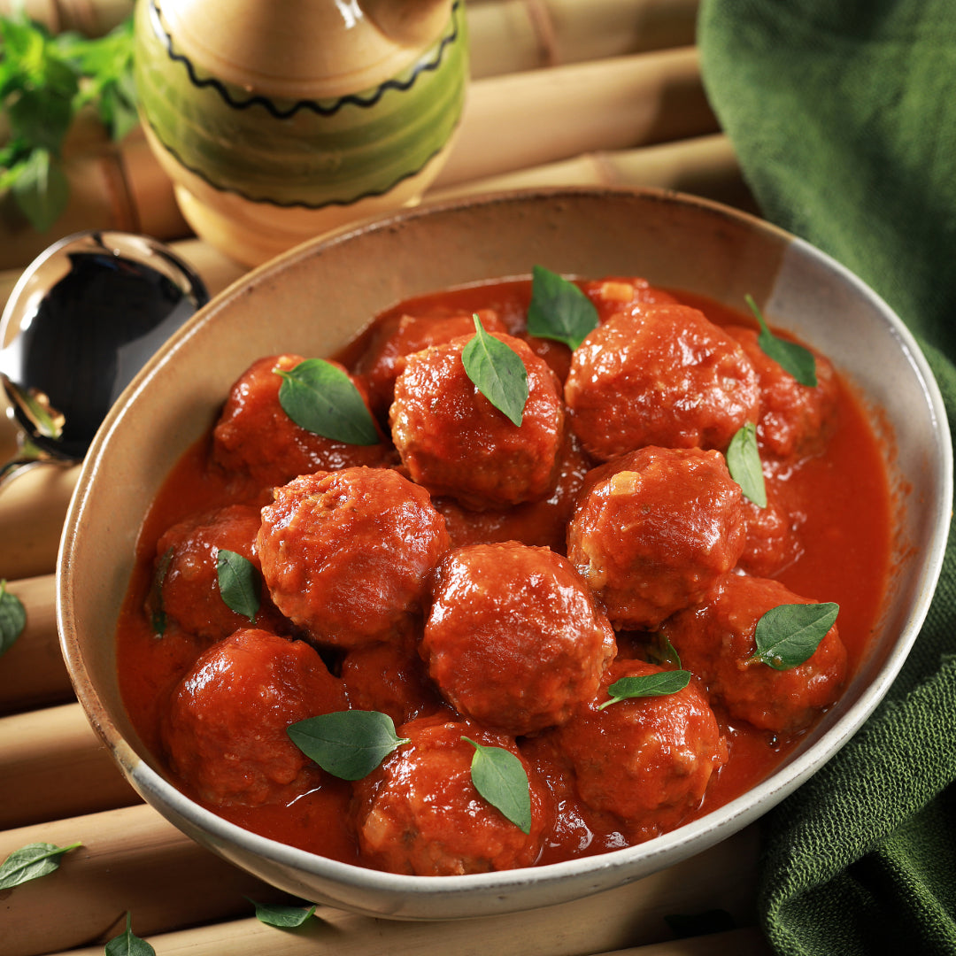 meatballs with tomato sauce