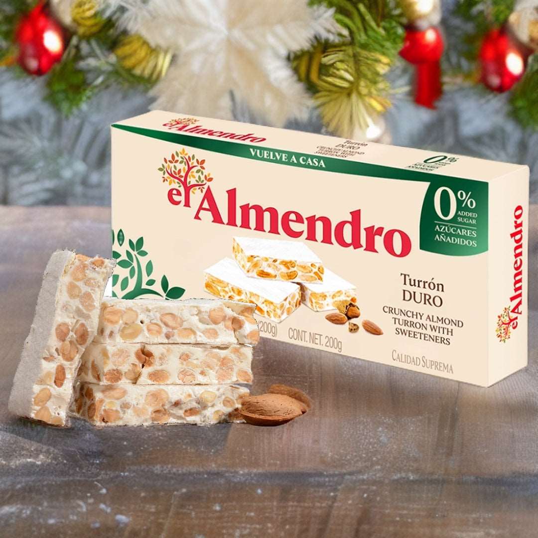 Turrón Duro (Crunchy) No Sugar Added