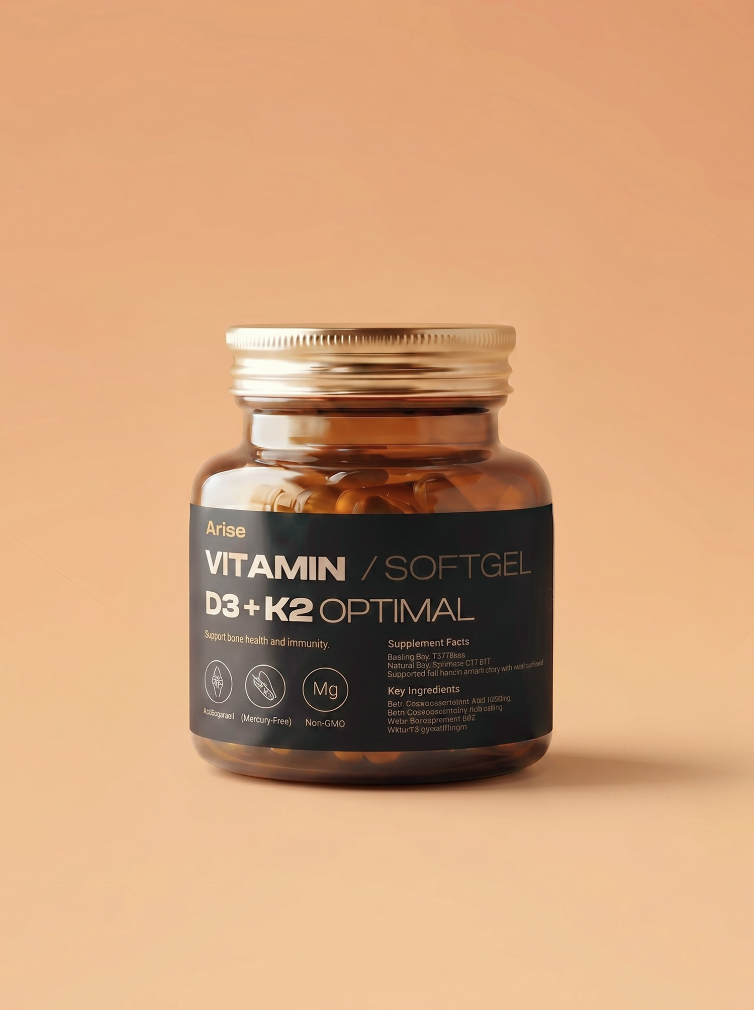 Vitamin D3 + K2 Optimal