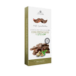 Milk Chocolate with Pistachios and Stevia by Rafa Gorrotxategi 