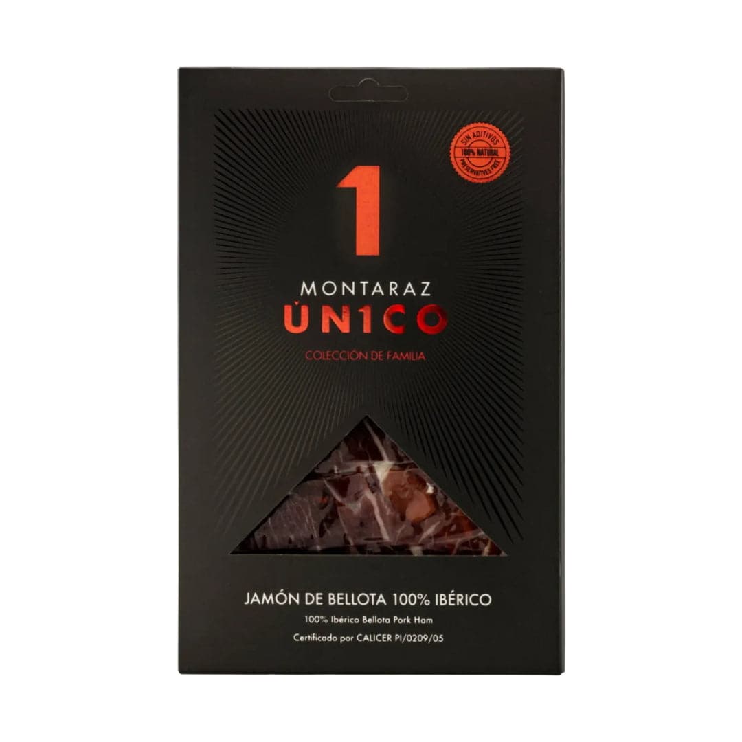 Montaraz jamón bellota sliced package