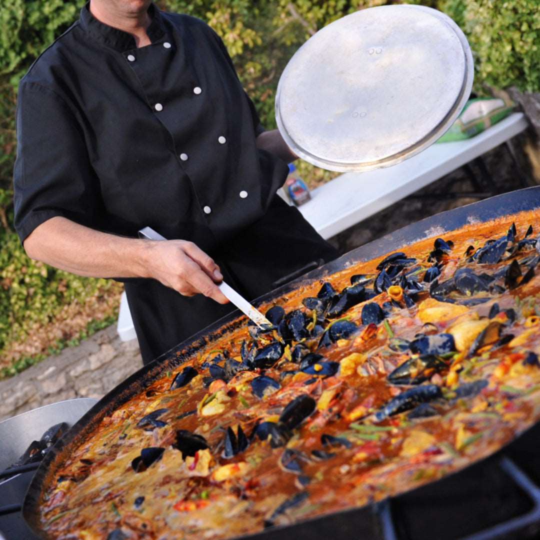 Stainless Steel Paella Spoon cooking Paella