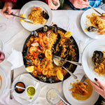 Enameled Paella Pan