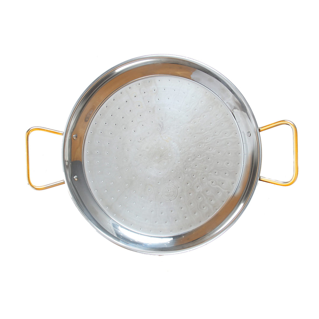stainless steel paellera