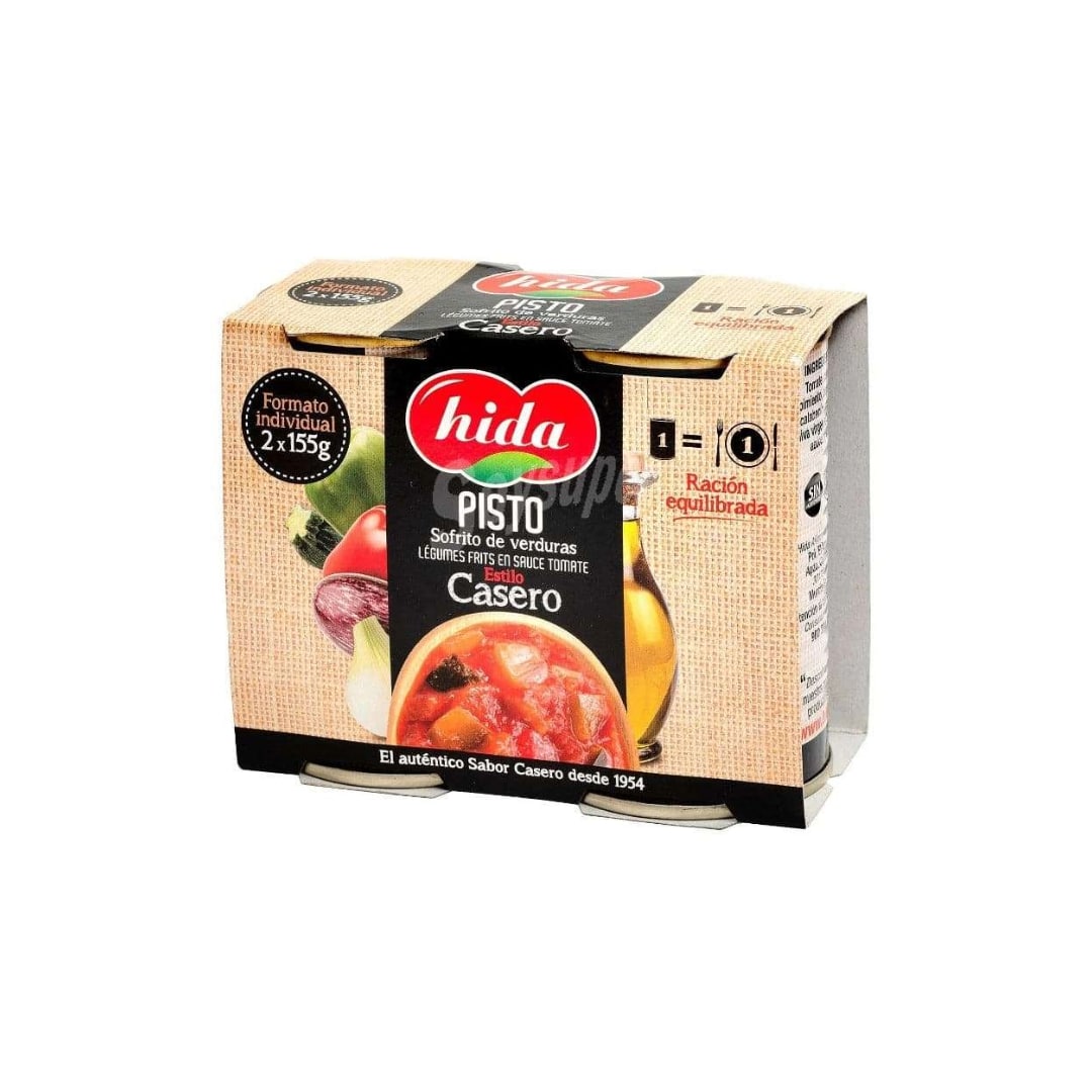cans of pisto hida