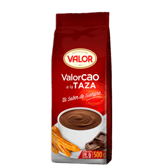 a package of Hot Thick Chocolate Powder